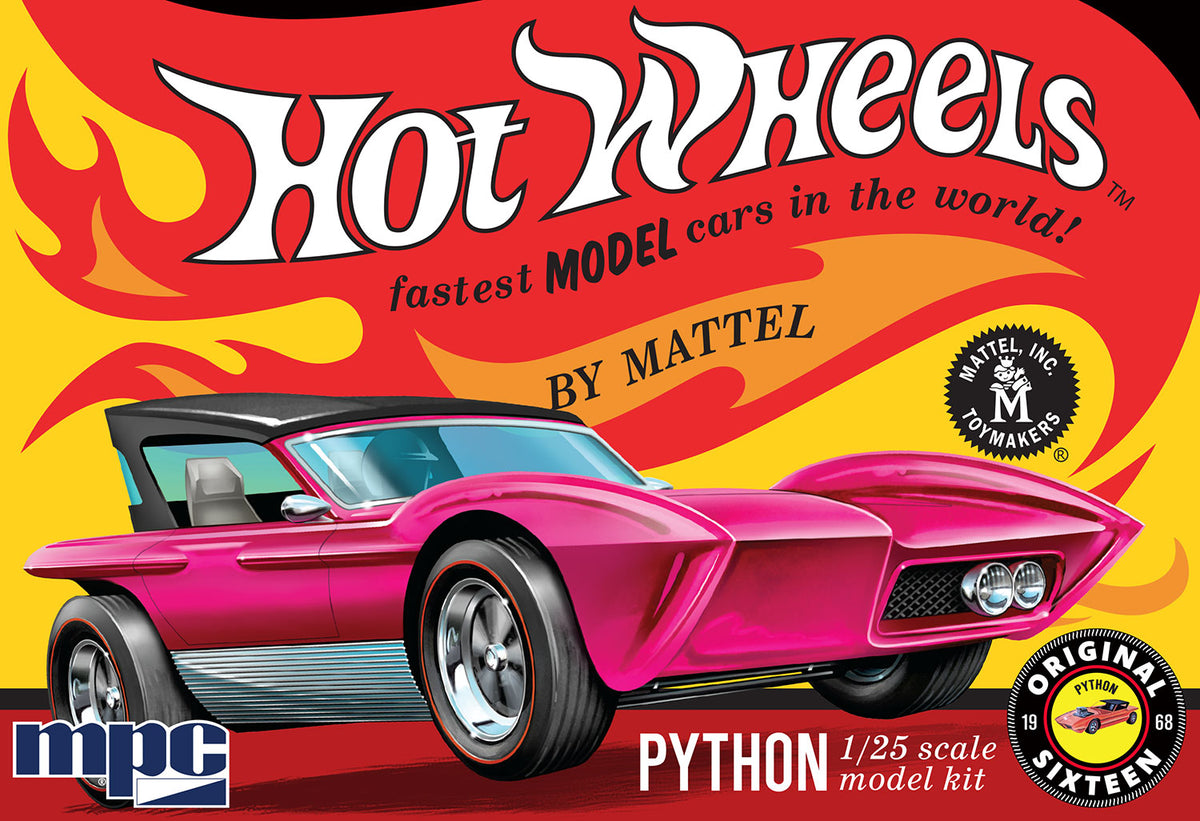 MPC 1/25 Hot Wheels Python Original Sixteen - Hobby Sense
