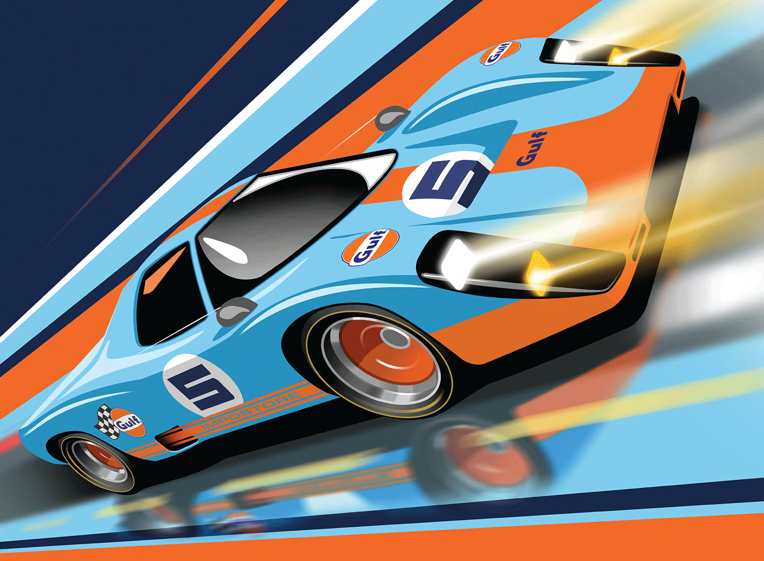MPC 1/25 Gulf Racing Impostore