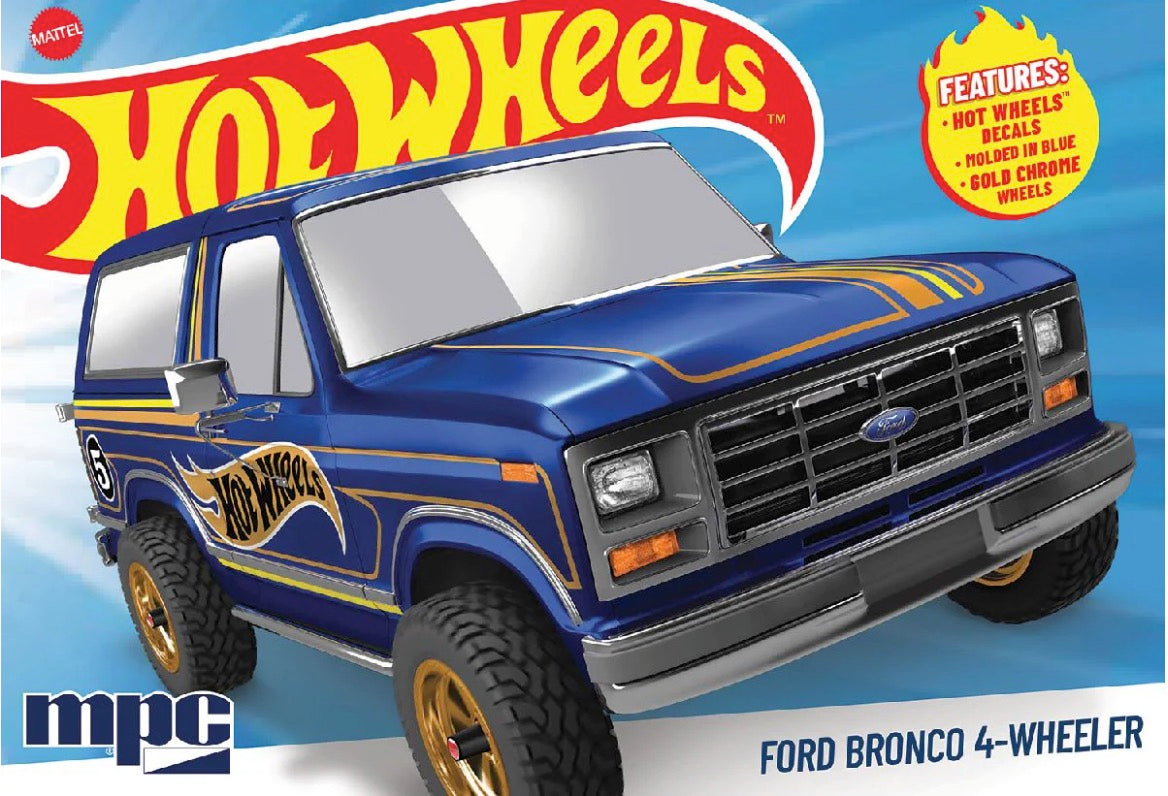 MPC 1/25 Hot Wheels 1982 Ford Bronco 4-Wheeler