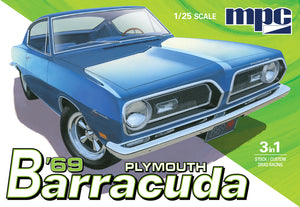 1/25 1969 Plymouth Barracuda Car - Hobby Sense