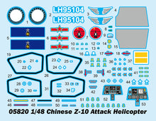 1/48 Chinese Z10 Attack Helicopter - Hobby Sense