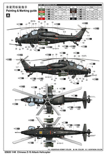 1/48 Chinese Z10 Attack Helicopter - Hobby Sense