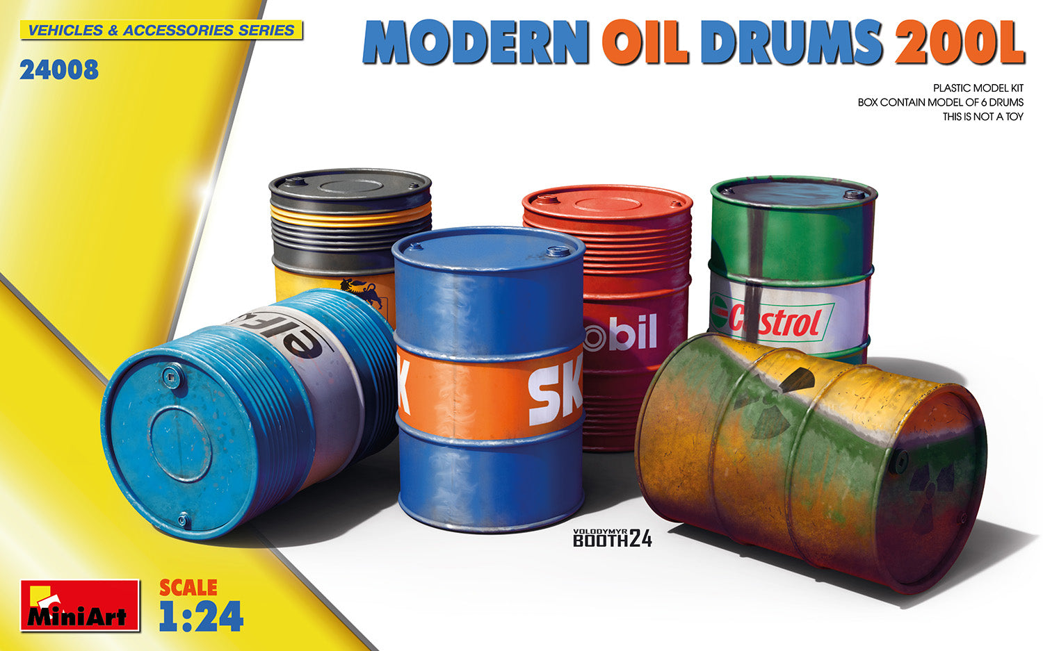 1/24 Modern Oil Drums 200L - Hobby Sense