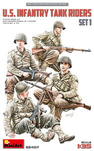 1/35 US Infantry Tank Riders, Set 1