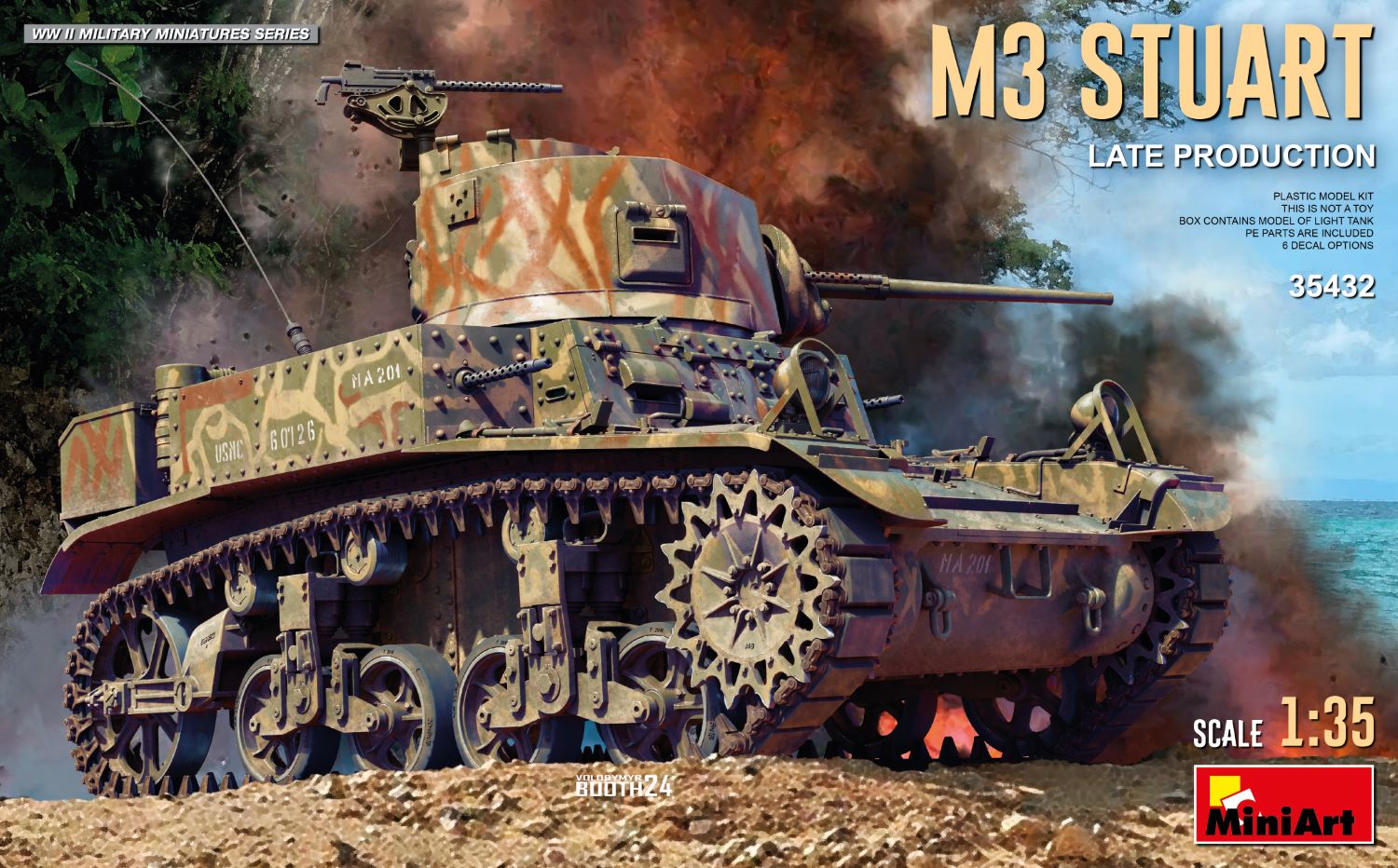 1/35 M3 Stuart Late Production - Hobby Sense
