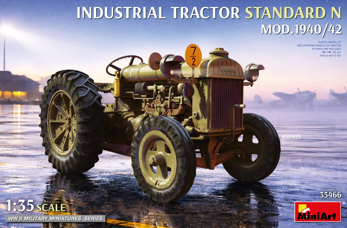 Miniart 1/35 Industrial Tractor Standard N Mod. 1940/42