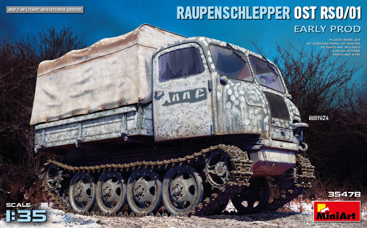 1/35 Raupenschlepper Ost RSO/01 Early Prod. - Hobby Sense