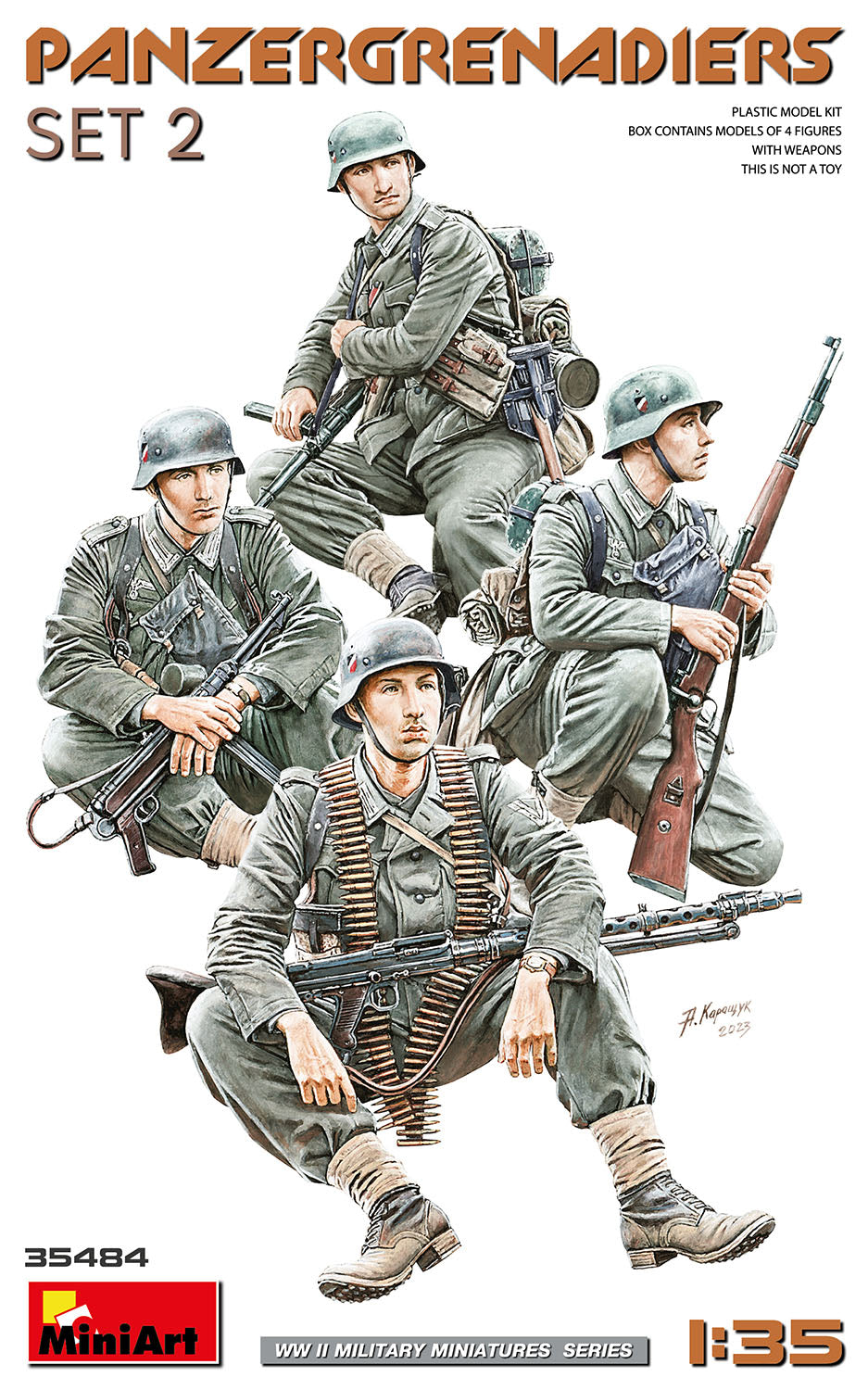 1/35 Panzergrenadiers Set 2 - Hobby Sense