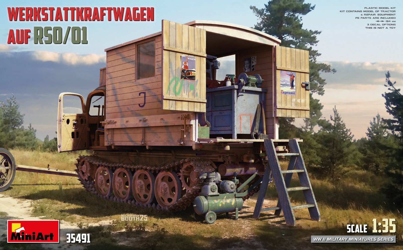 Miniart 1/35 Werkstattkraftwagen auf RSO/01 - Hobby Sense