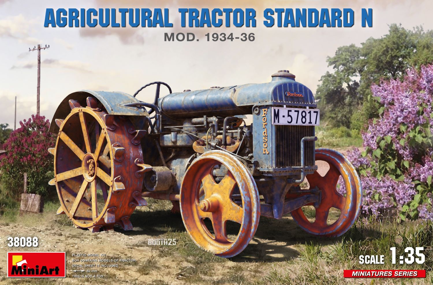1/35 Agricultural Tractor Standard N Mod. 1934-36 - Hobby Sense