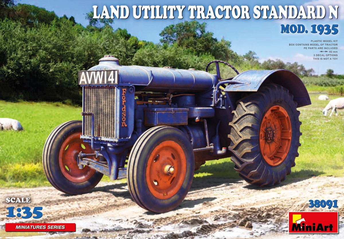 1/35 Land Utility Tractor Standard N Mod. 1935 - Hobby Sense
