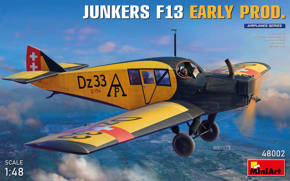 1/48 Junkers F13. Early Prod. - Hobby Sense