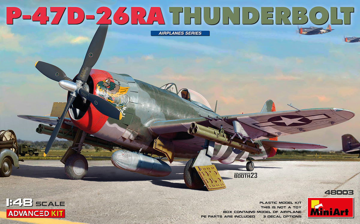 1/48 P47D-26RA Thunderbolt, Advanced Kit - Hobby Sense