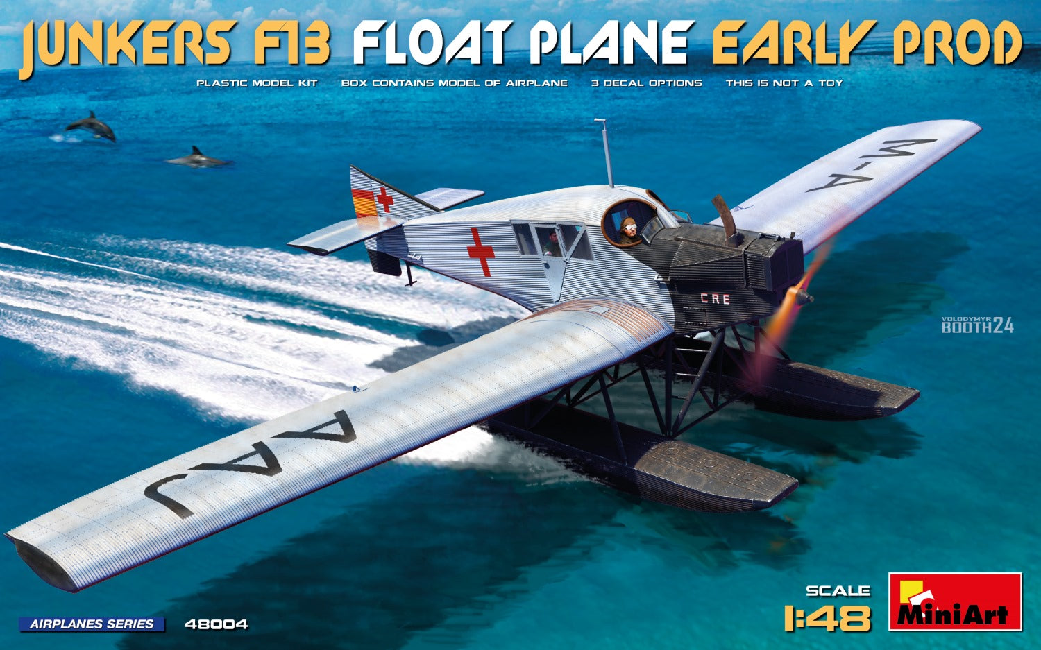 1/48 Junkers F13 Float Plane. Early Prod - Hobby Sense