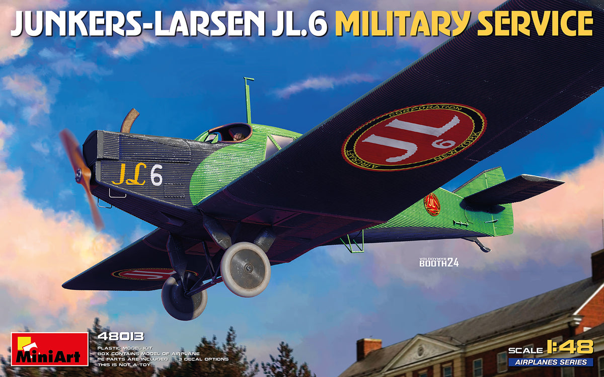 1/48 Junkers-Larsen JL.6 Military Service - Hobby Sense