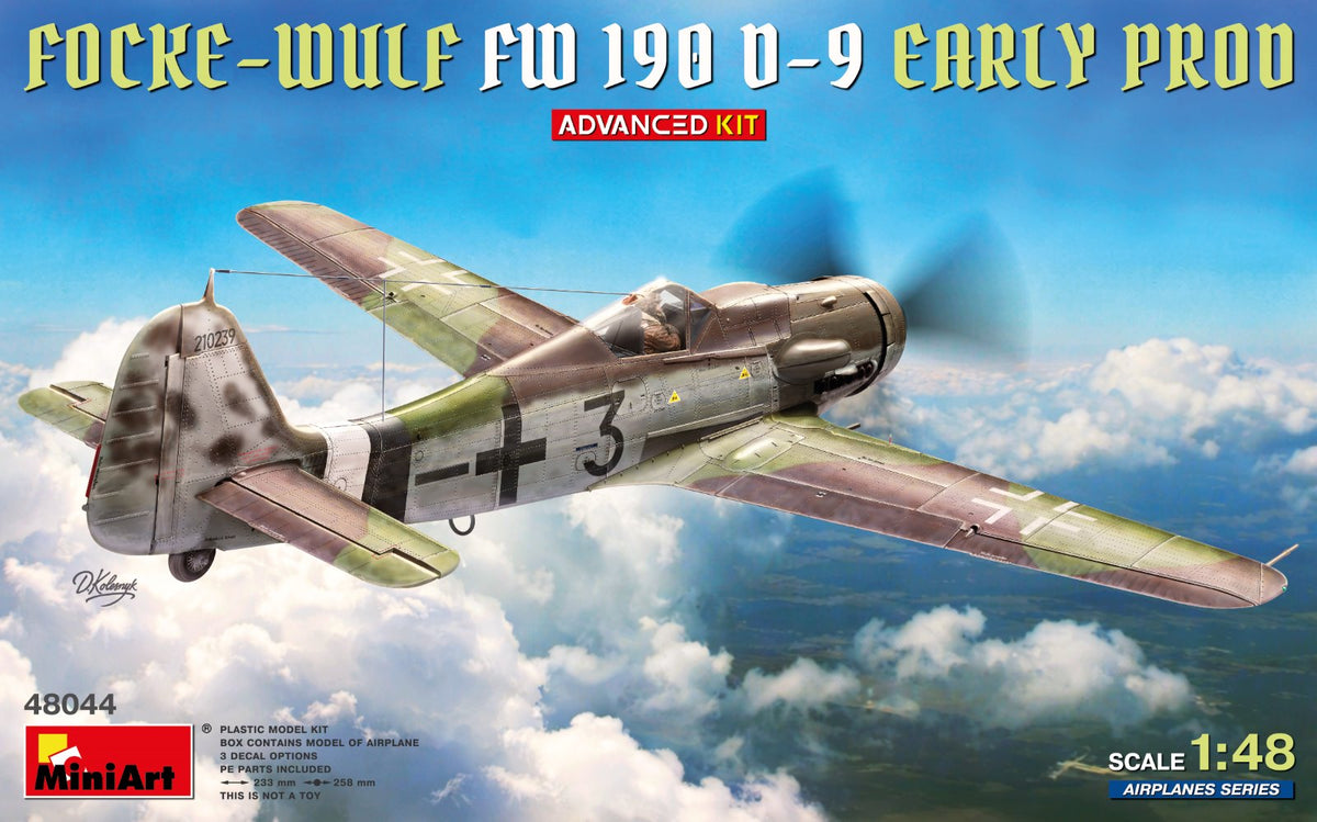 Miniart 1/48 Focke-Wulf Fw 190D-9 Early Prod., Advanced Kit