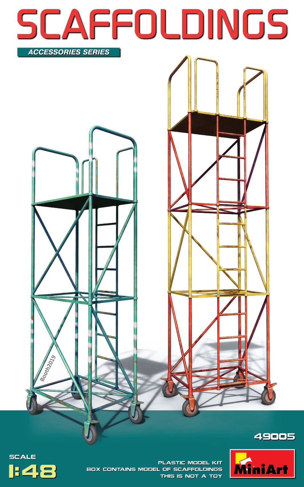 1/48 Scaffoldings - Hobby Sense