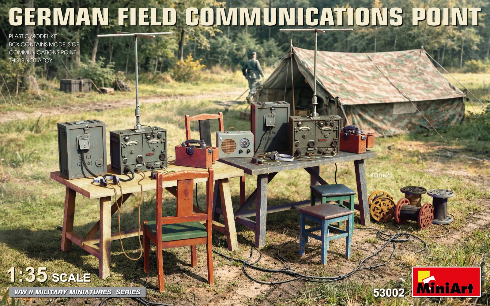 Miniart 1/35 German Field Communications Point