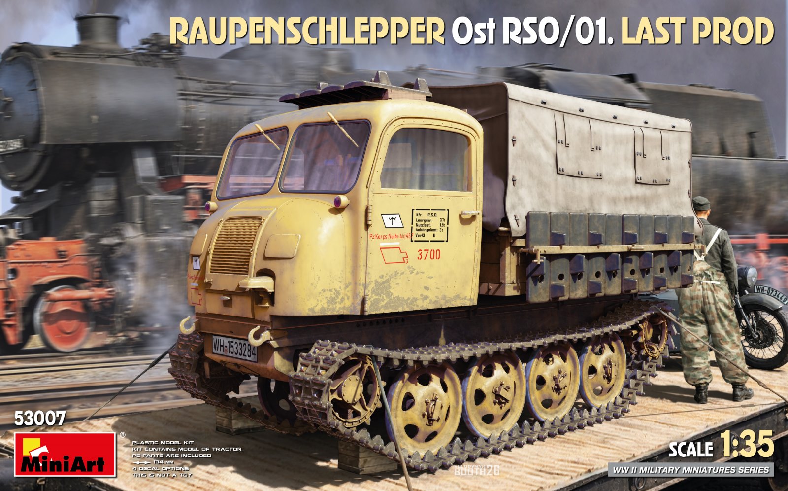 Miniart 1/35 Raupenschlepper OST RSO/01. Last Prod