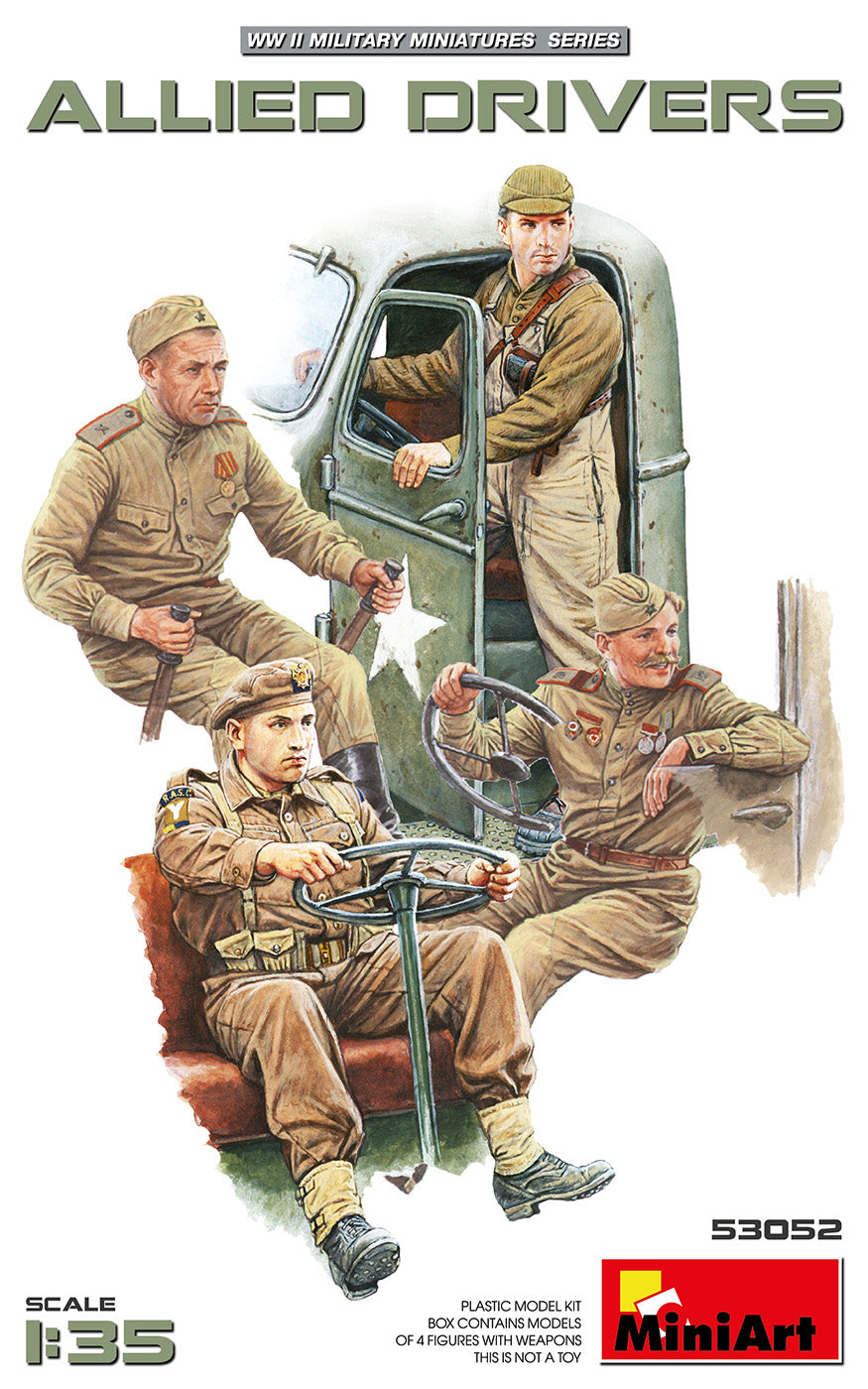 1/35 Allied Drivers - Hobby Sense