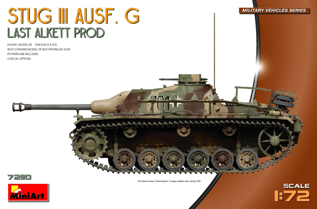 1/72 StuG III Ausf. G Last Alkett Production - Hobby Sense