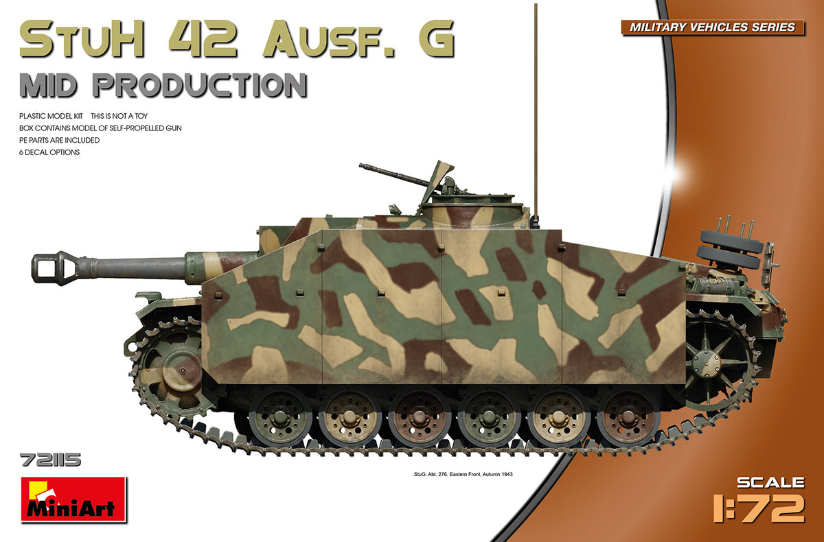 1/72 StuH 42 Ausf. G Mid Production - Hobby Sense