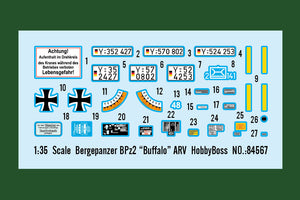 1/35 Bergepanzer BPz2 Buffalo ARV - Hobby Sense