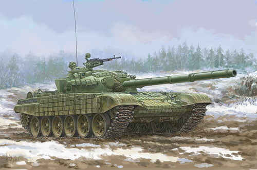 1/35 Soviet T72 Ural with Kontakt-1 Reactive Armor - Hobby Sense