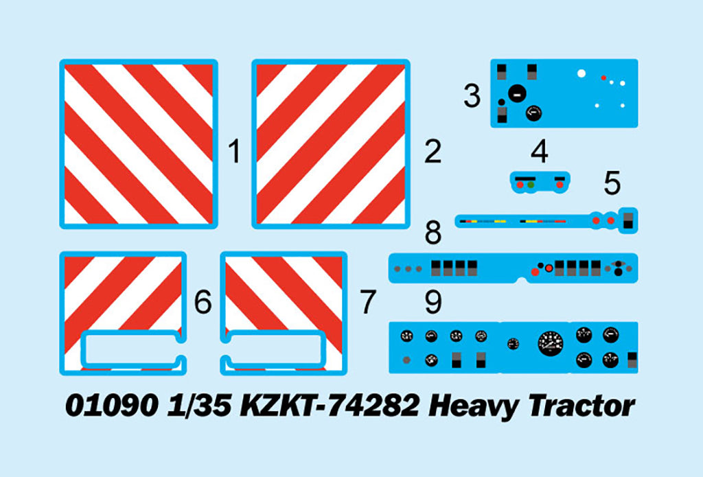 1/35 KZKT-74282 Heavy Tractor - Hobby Sense