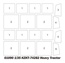 1/35 KZKT-74282 Heavy Tractor - Hobby Sense