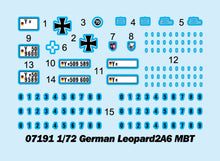 1/72 German Leopard 2A6 MBT - Hobby Sense