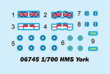 1/700 HMS York - Hobby Sense