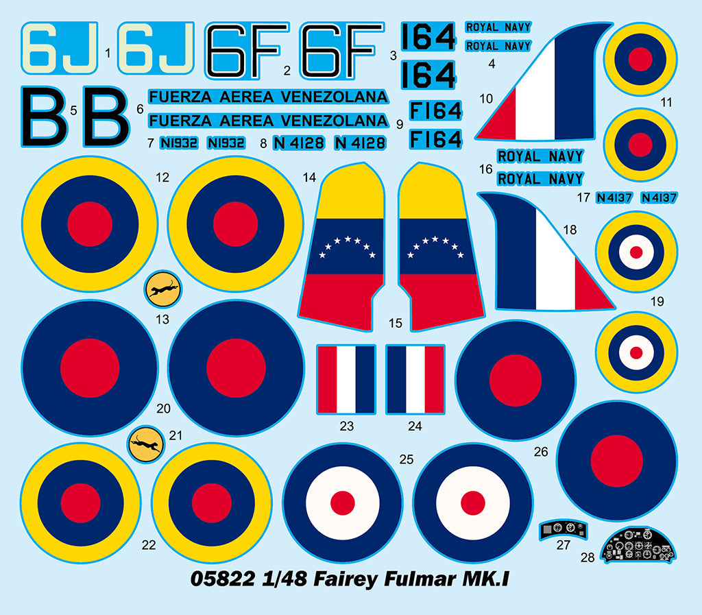 1/48 Fairey Fulmar Mk.I - Hobby Sense