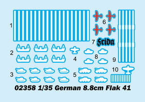 1/35 German 8.8cm Flak 41 - Hobby Sense