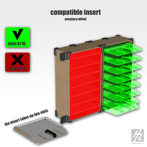 HobbyZone Portable Hobby Station Palette and Brushes Insert - Hobby Sense