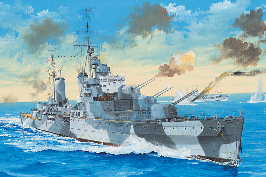 1/350 HMS Naiad - Hobby Sense