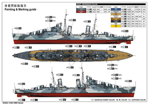 1/350 HMS Naiad - Hobby Sense