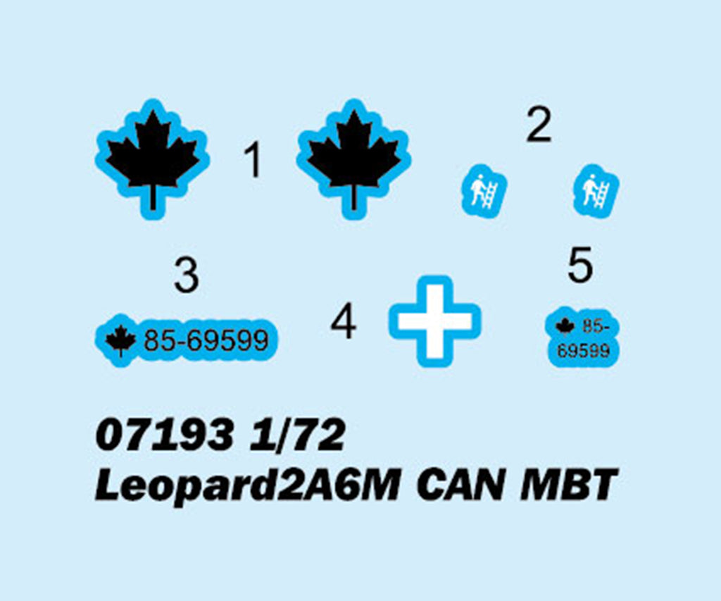 1/72 Leopard 2A6M CAN MBT - Hobby Sense