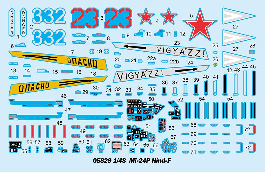1/48 Mi-24P Hind-F - Hobby Sense