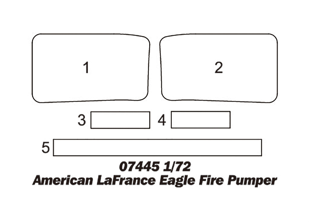 1/72 American LaFrance Eagle Fire Pumper - Hobby Sense
