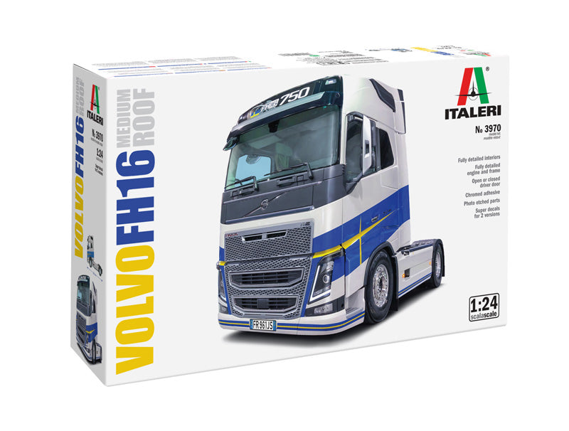 Italeri 1/24 Volvo FH16 Medium Roof - Hobby Sense