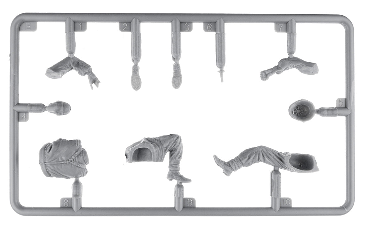 1/35 German Tank Riders Set 1. Resin Heads - Hobby Sense