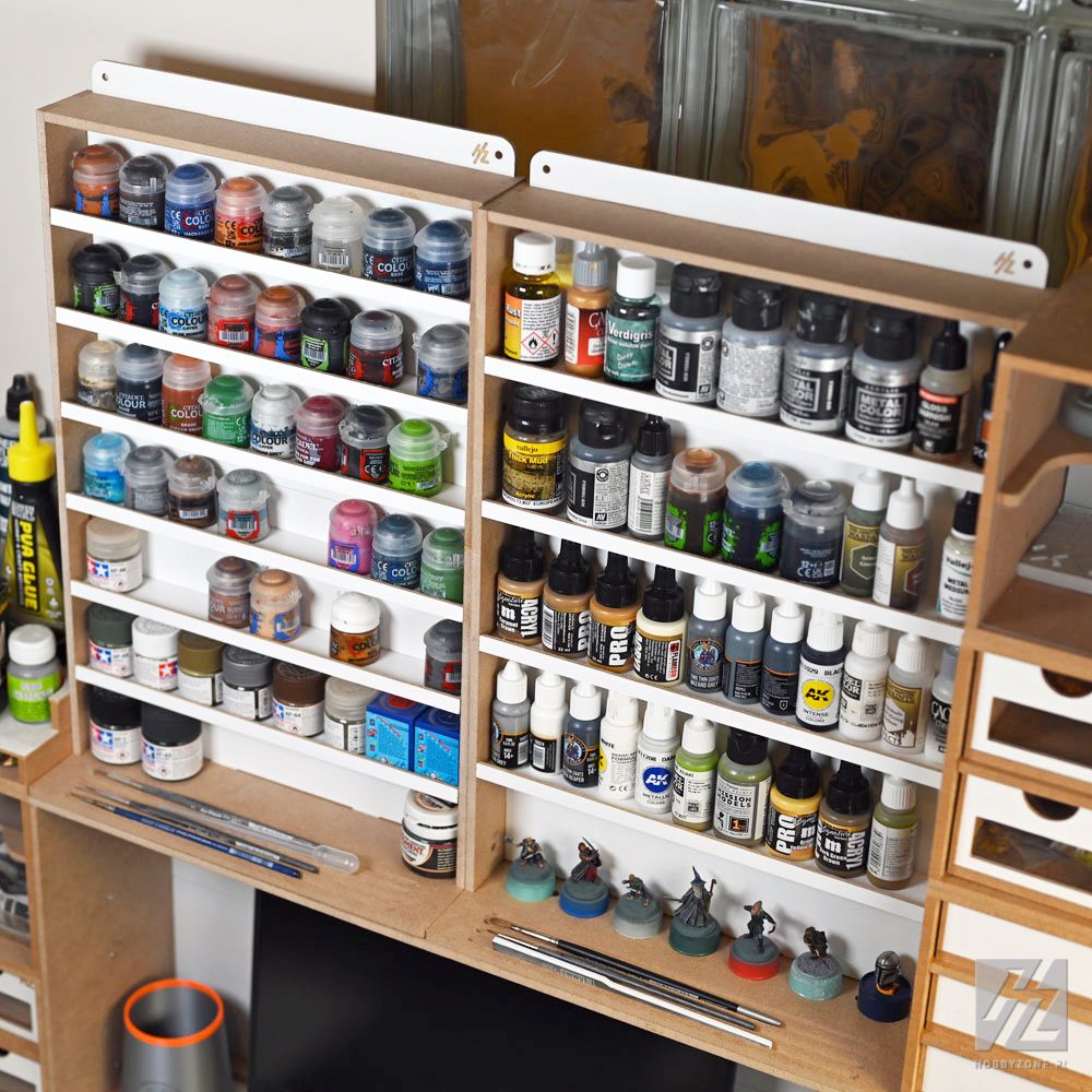 HobbyZone Modular Paint Hanger x 7 - Hobby Sense