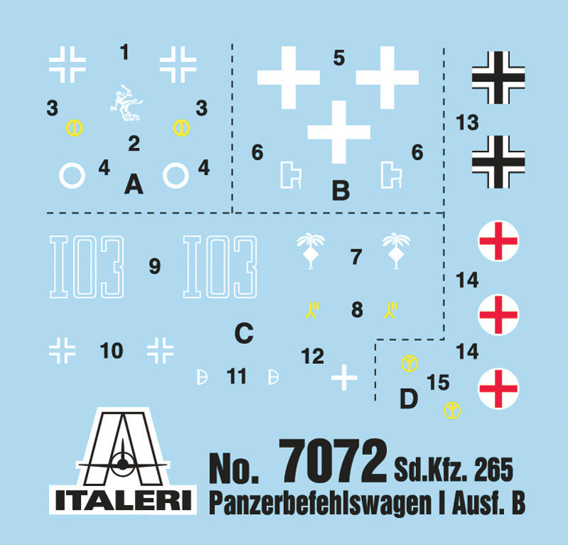1/72 Sd.Kfz.265 Panzerbefehlswagen - Hobby Sense