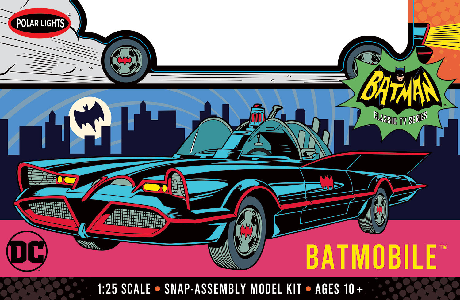1/25 Batmobile, Snap - Hobby Sense