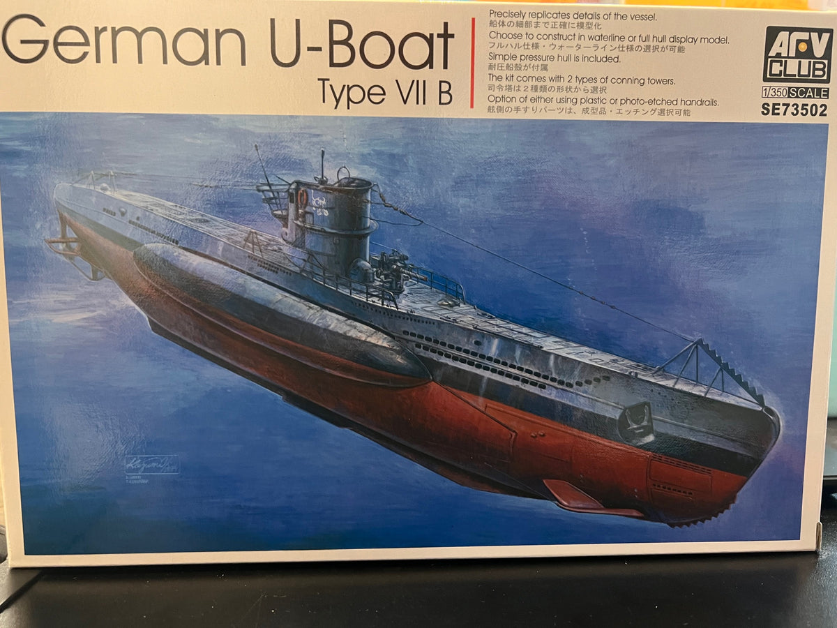 1/350 German U-Boat Type VIIB - Hobby Sense