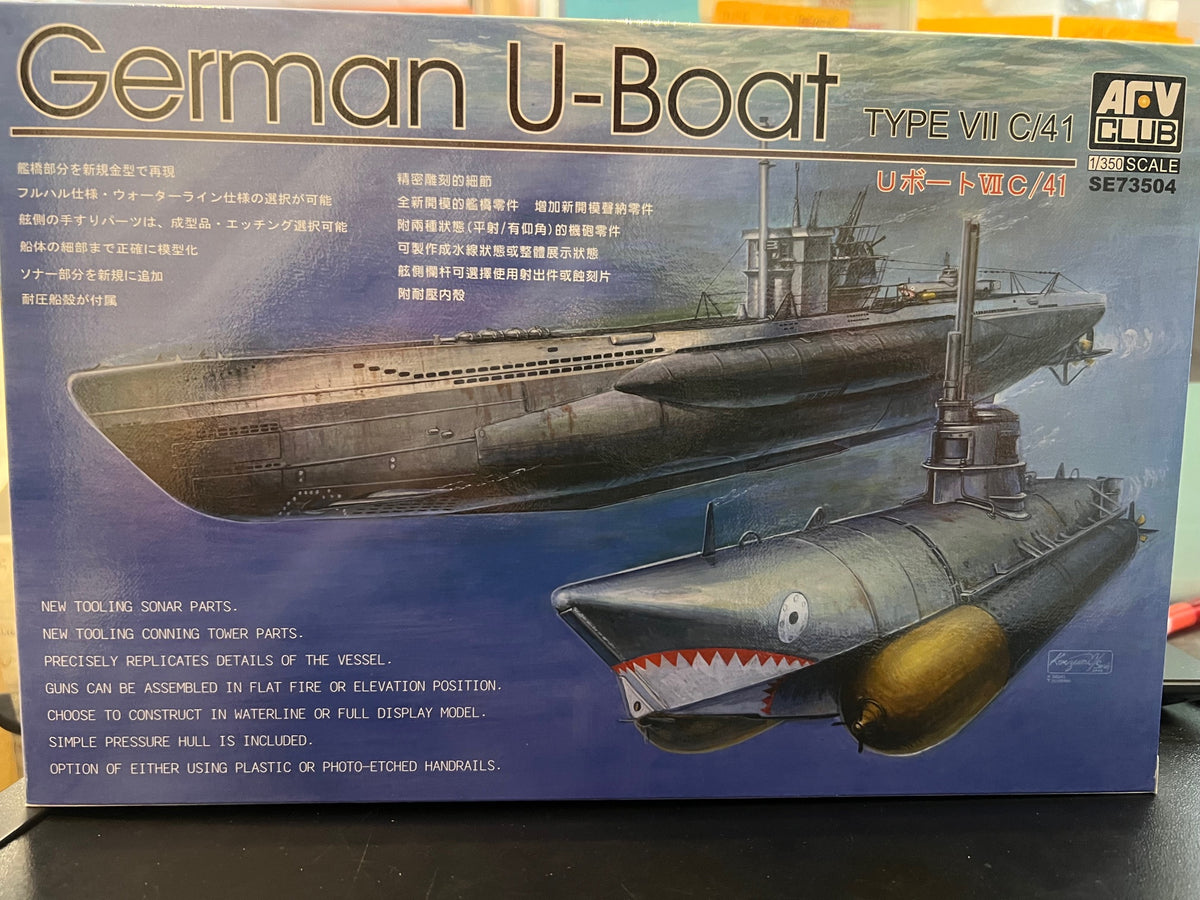 1/350 German U-Boat Type VIIC/41 - Hobby Sense