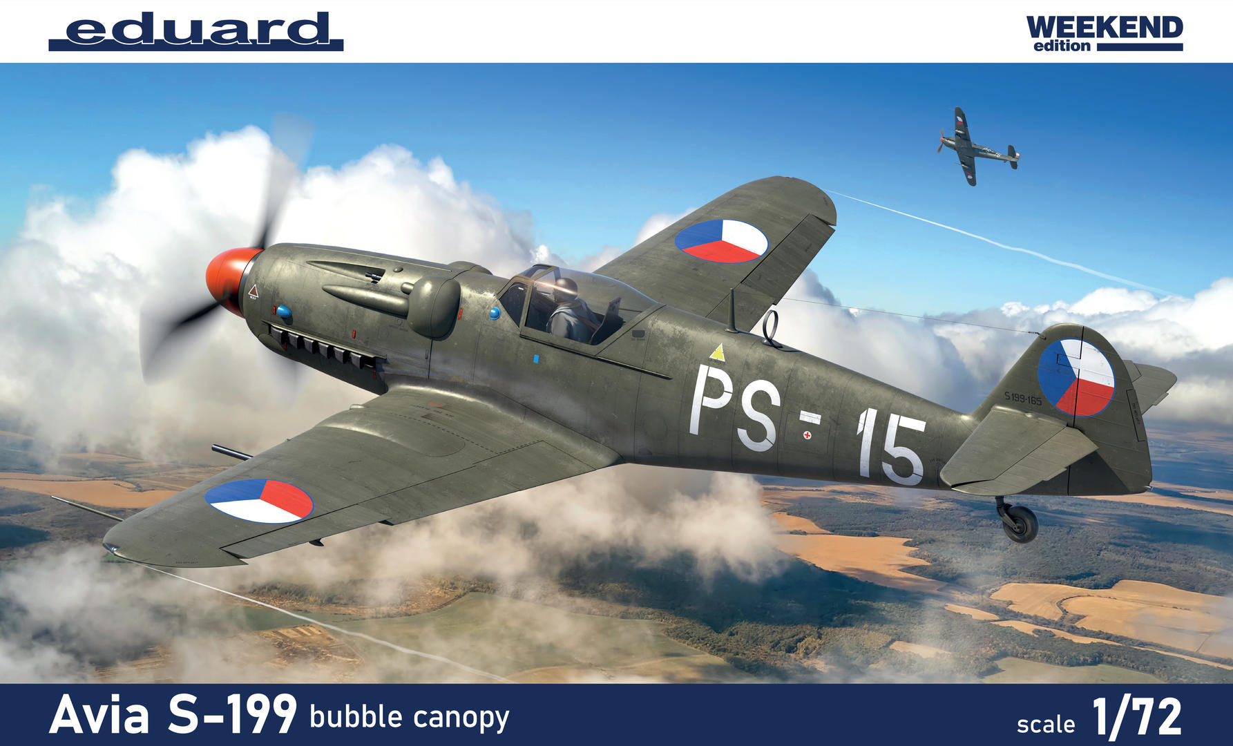 1/72 Avia S199 Bubble Canopy, Weekend Edition - Hobby Sense