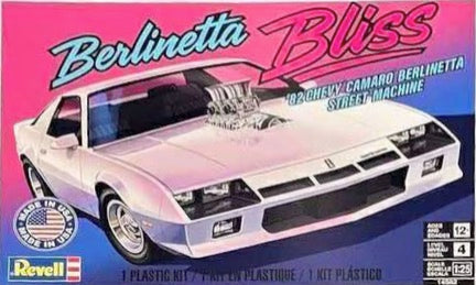 Revell 1/25 Berlinetta Bliss 1982 Chevy Camaro Berlinetta Street Machine