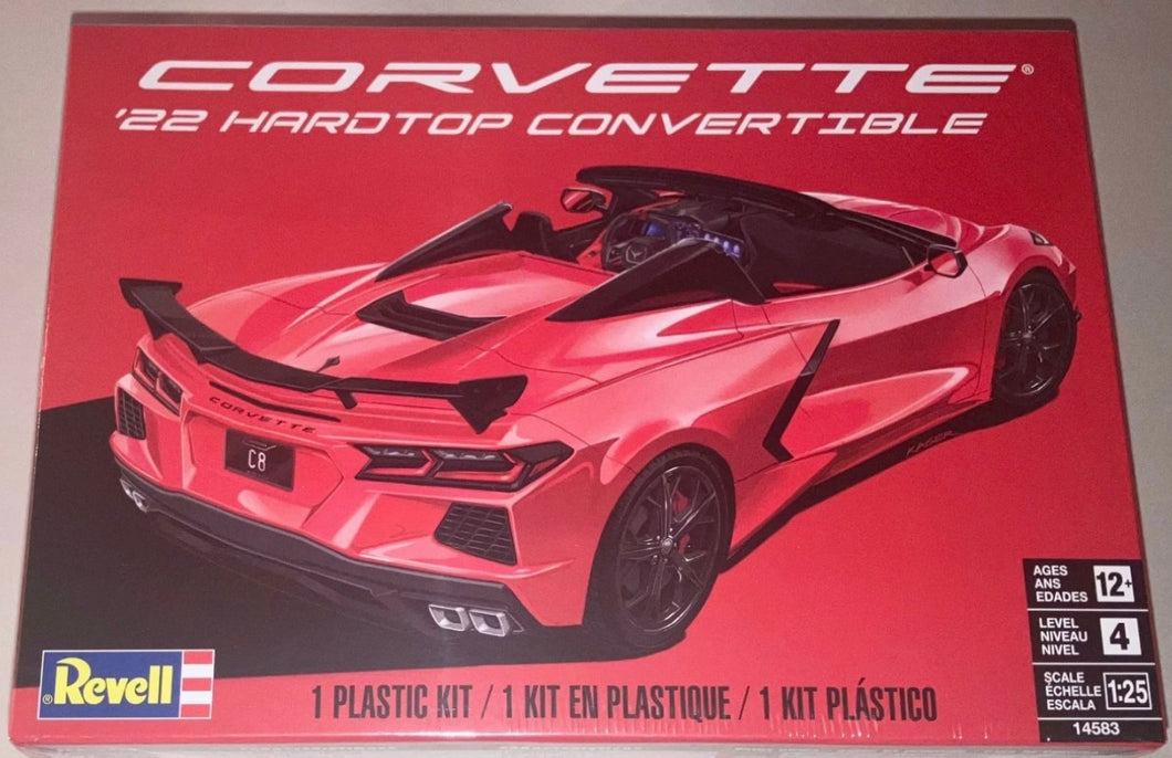 1/25 2022 Corvette Hardtop Convertible